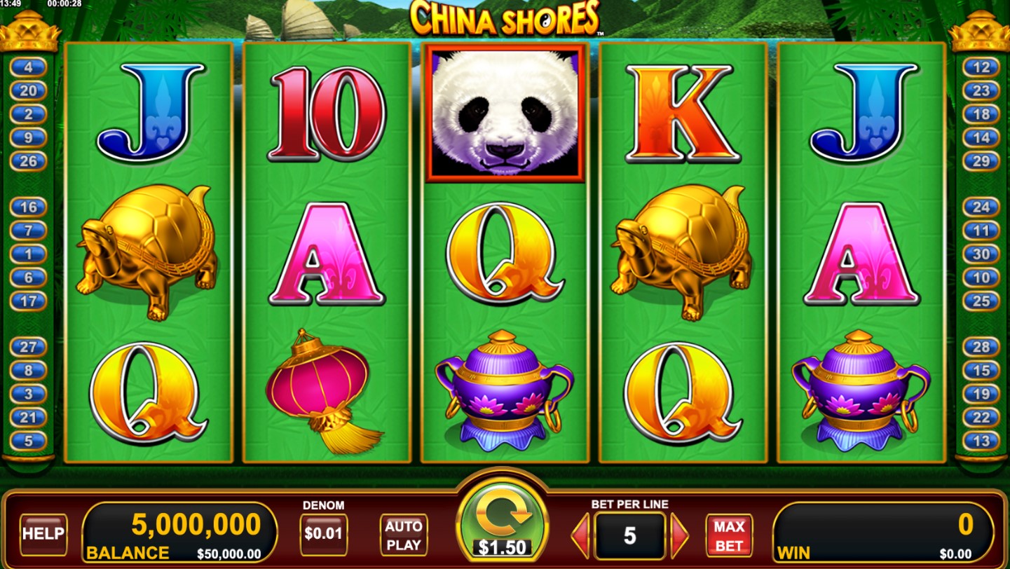 China Shores Slot Machine 1