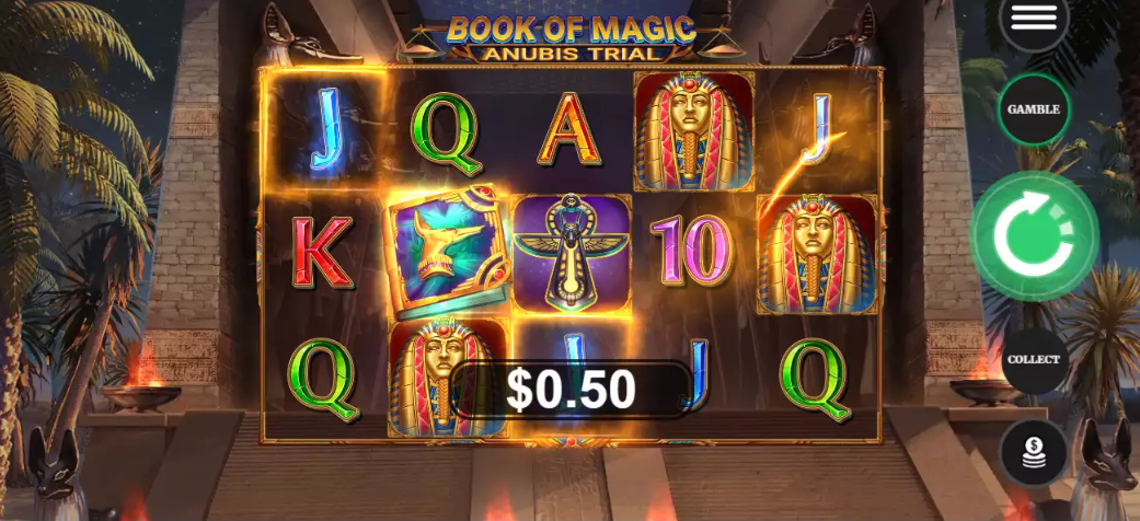 Book of Magic Anubis Trial Slot
